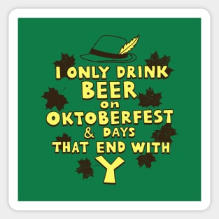 Oktoberfest Meme Sticker